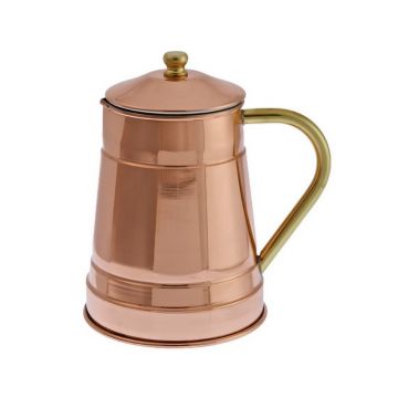 Carafa 1,5 Litri, Ibric Cupru Ceai, Cafea, Vin, Tuica Fiarta Cu Capac Carafa 1,5 Litri, Ibric Cupru Ceai, Cafea, Vin, Tuica Fiarta Cu Capac