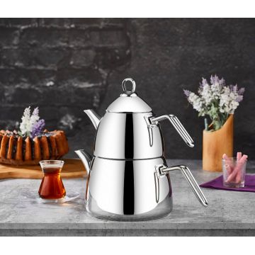 Ceainic, Noble Life, 721NBL3128, Inox, Otel Ceainic, Noble Life, 721NBL3128, Inox, Otel