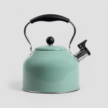 Ceainic Softboil, Homla, 24x20x25.5 cm, 3 L, inox/plastic, verde Ceainic Softboil, Homla, 24x20x25.5 cm, 3 L, inox/plastic, verde